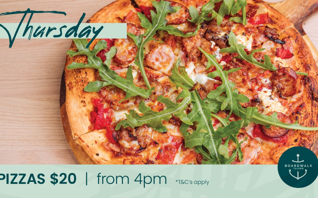 Pizzas $20